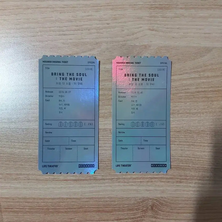 [BUNJANG] BTS Bring The Soul Original Ticket Bundle / BTS 브링더소울 오리지널 티켓 2개
