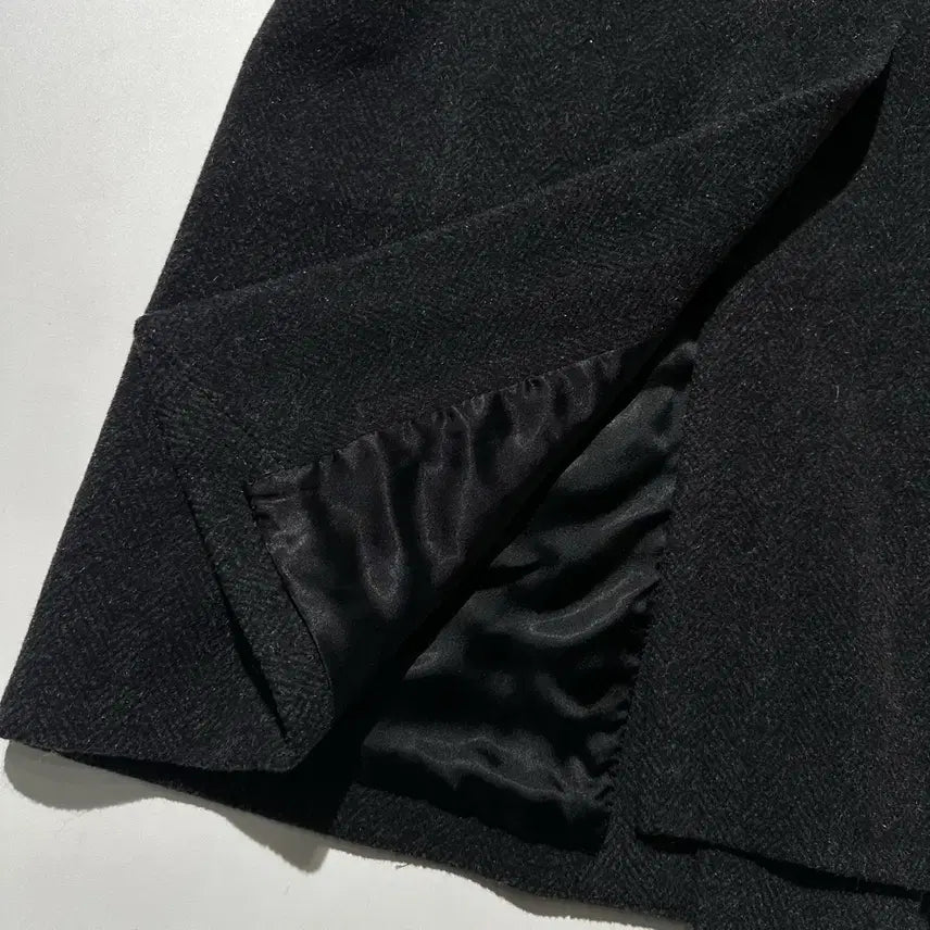 [BUNJANG] Maestro Wool Herringbone Double Long Coat (L) / [L] 마에스트로 울 헤링본 더블 롱코트