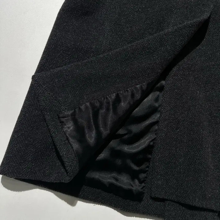 [BUNJANG] Maestro Wool Herringbone Double Long Coat (L) / [L] 마에스트로 울 헤링본 더블 롱코트