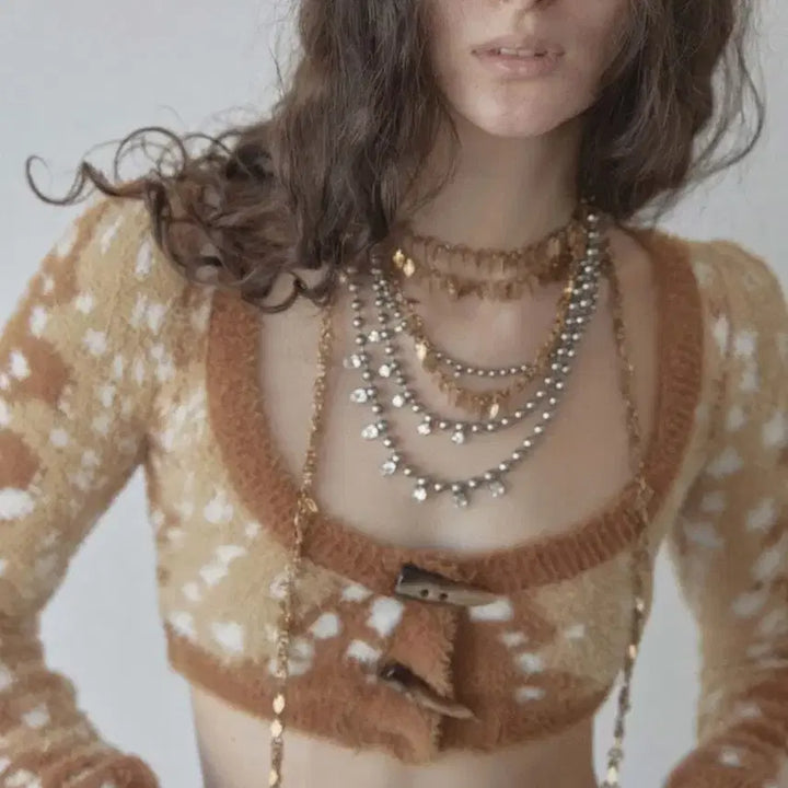 [BUNJANG] Sculptor Rudolph Fur Cardigan M Bolero / 새재품_ 스컬프터 Rudolph Fur 가디건 M 볼레로