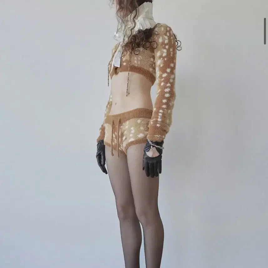 [BUNJANG] Sculptor Rudolph Fur Cardigan M Bolero / 새재품_ 스컬프터 Rudolph Fur 가디건 M 볼레로