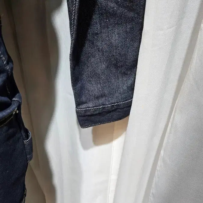 [BUNJANG] Unbranded Denim Jacket / S,M 쇼트 카라 데님 자켓(570)