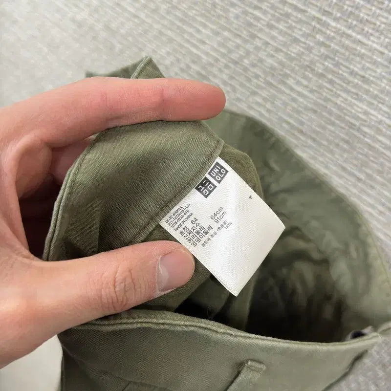 [SOLD OUT] 유니클로 이네스 드 프라상쥬 코튼팬츠 면바지 64 M10107