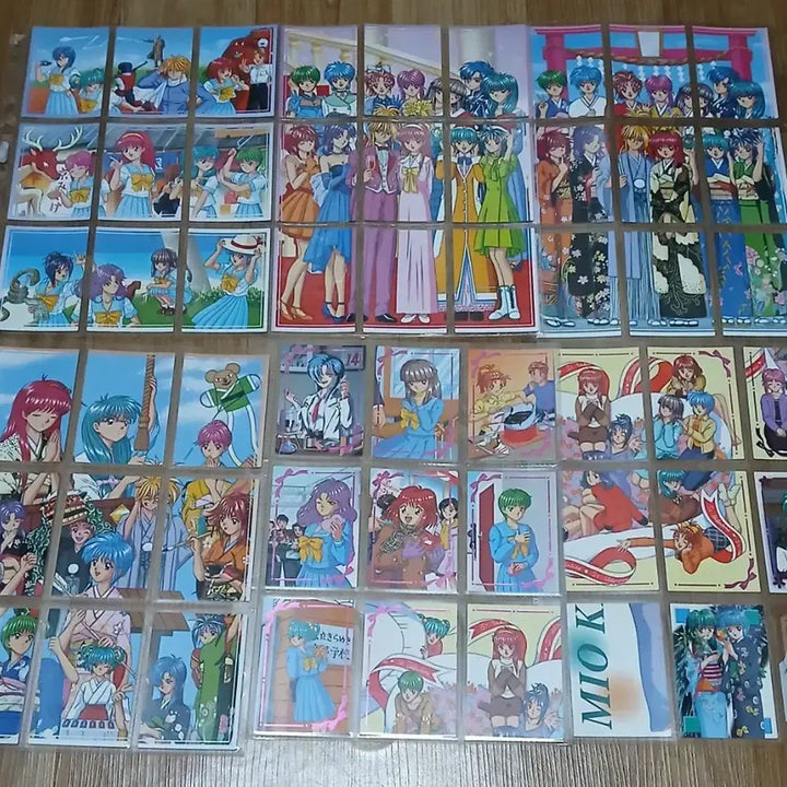 [BUNJANG] 90s Dokidoki Memorial Card Bundle / (고전문구) 일괄 90년대 두근두근 메모리얼카드