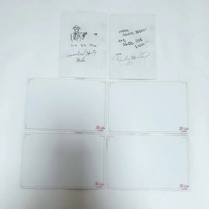 [SOLD OUT] 연뮤 19뮤지컬 미아파밀리아 재연 증정 엽서(6장)