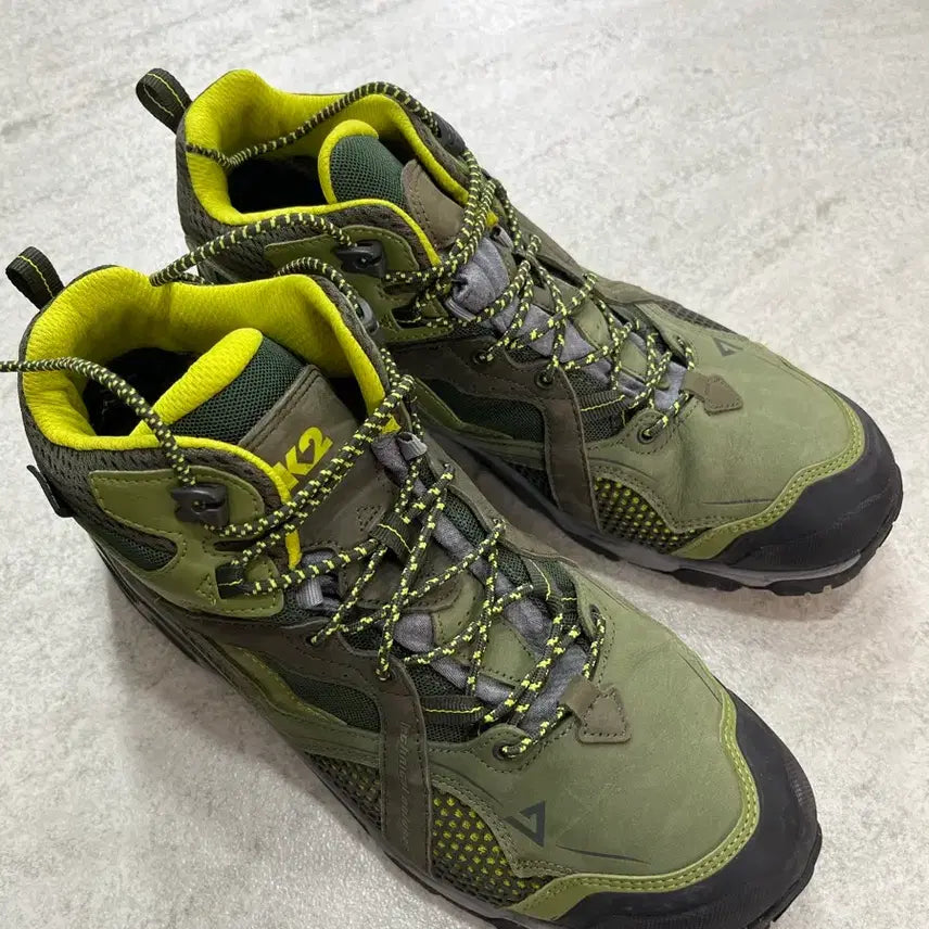 [BUNJANG] K2 Olive Hiking Boots / K2 등산화 트레킹화 올리브색