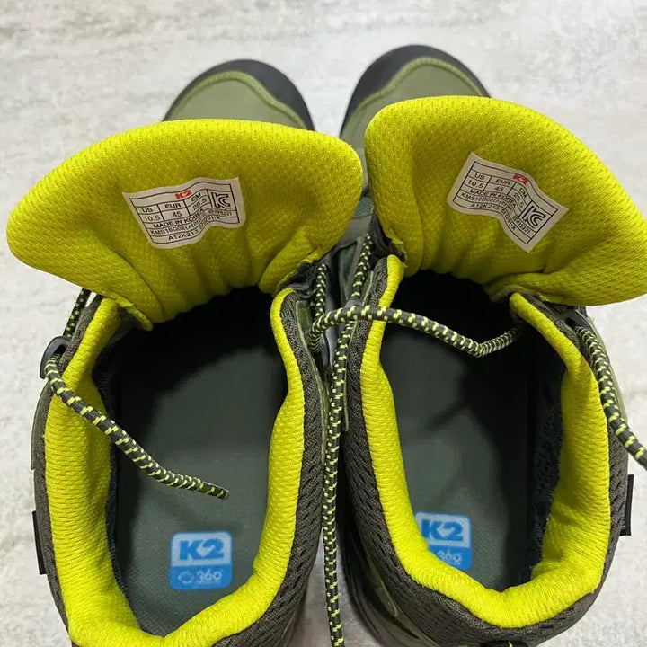 [BUNJANG] K2 Olive Hiking Boots / K2 등산화 트레킹화 올리브색