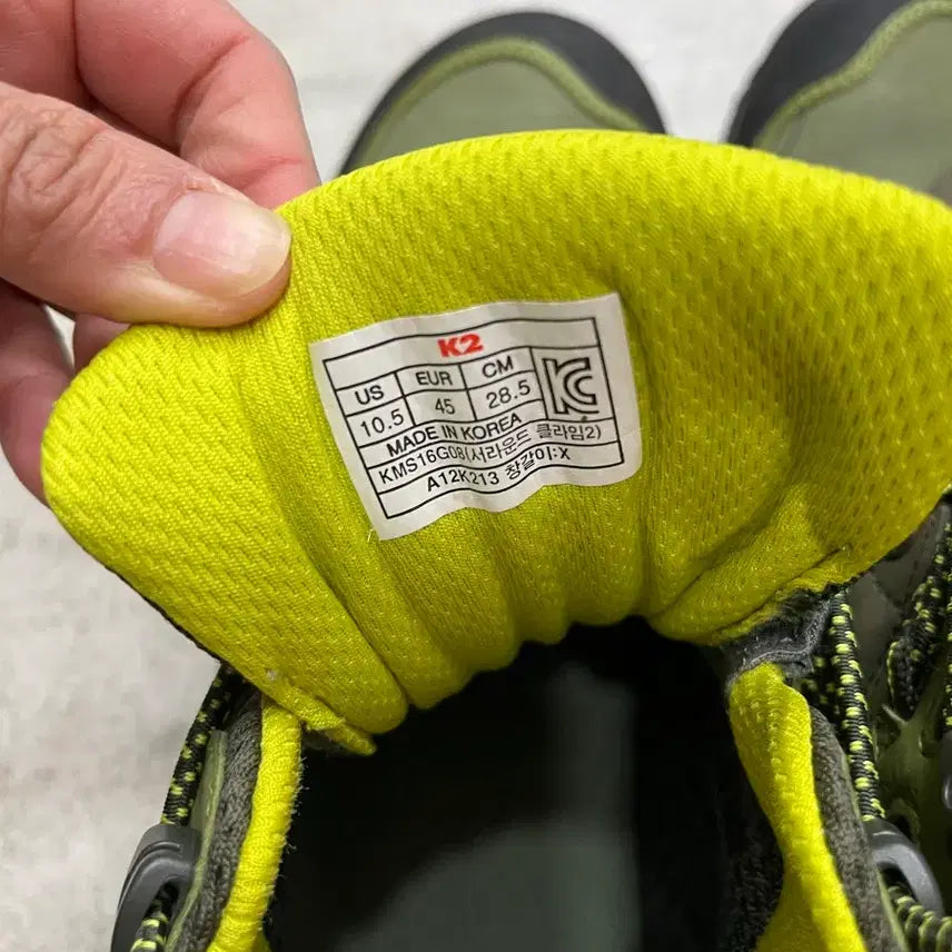 [BUNJANG] K2 Olive Hiking Boots / K2 등산화 트레킹화 올리브색