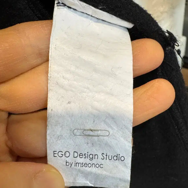 [BUNJANG] PartaPARTS Black Colorblock Coat / PartaPARTS 파츠파츠 블랙 배색 코트