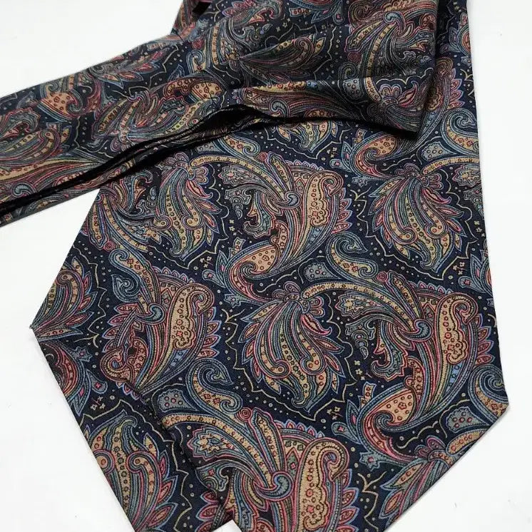 [BUNJANG] Wooyoungmi Solid Homme Paisley Ascot Tie / [미사용]우영미 솔리드 옴므 페이즐리 애스콧타이