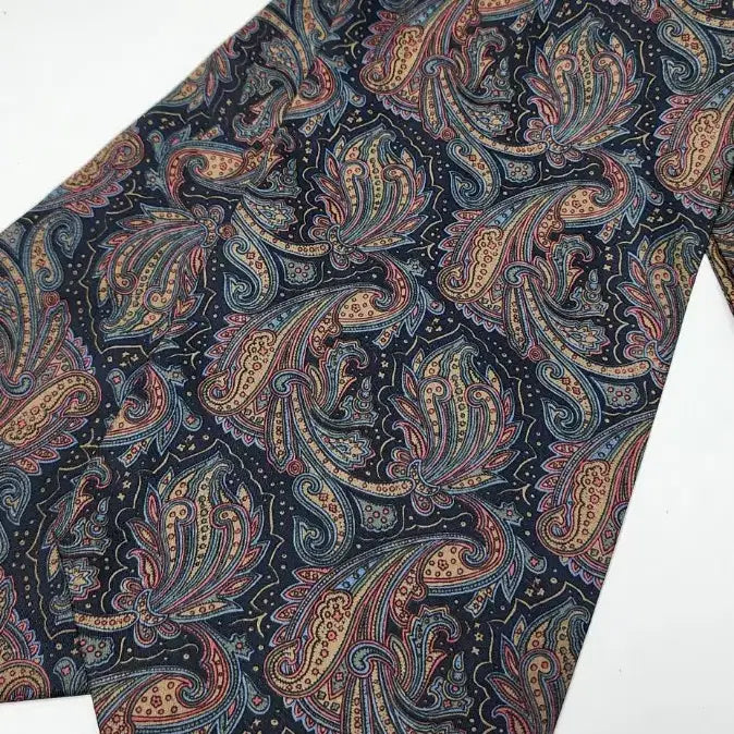 [BUNJANG] Wooyoungmi Solid Homme Paisley Ascot Tie / [미사용]우영미 솔리드 옴므 페이즐리 애스콧타이