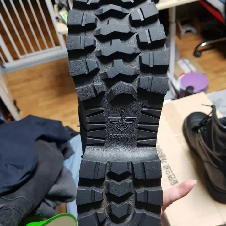 [BUNJANG] Adhesive Combat Boots 255M / 접착식 전투화 군화 255M 판매