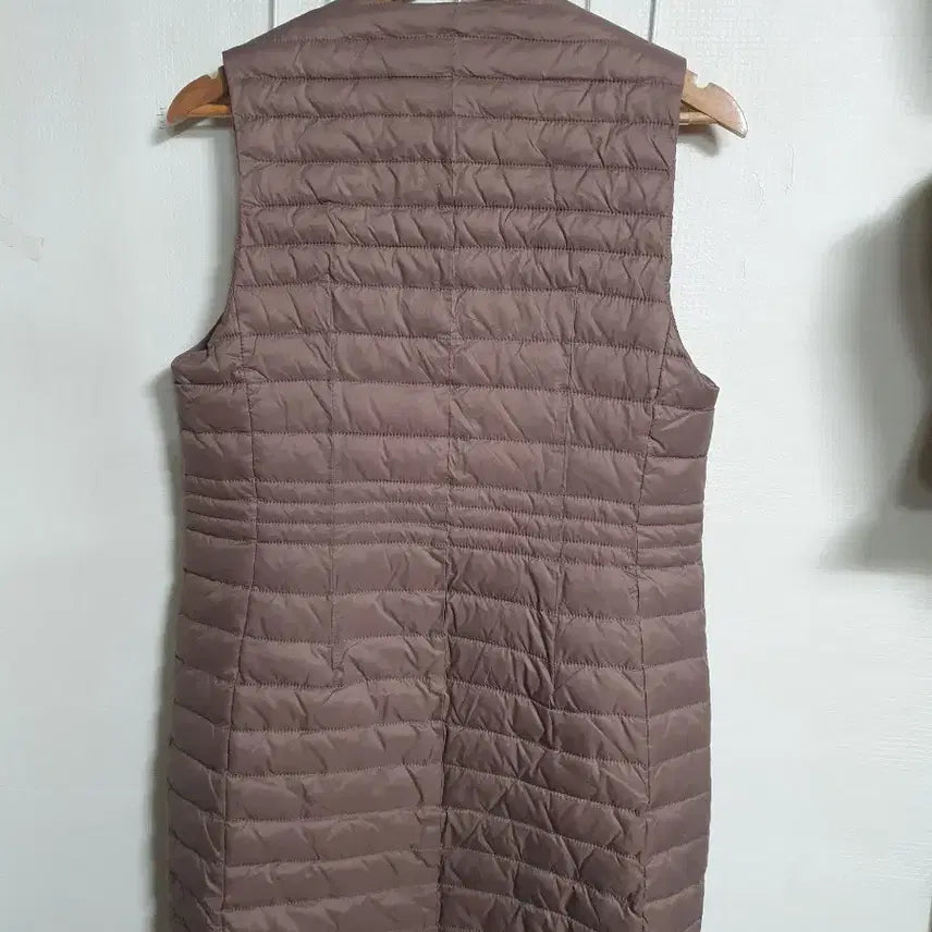 [BUNJANG] Olivia Lauren Padded Long Vest (Size 95) / 올리비아로렌 패딩 롱베스트 95 새거