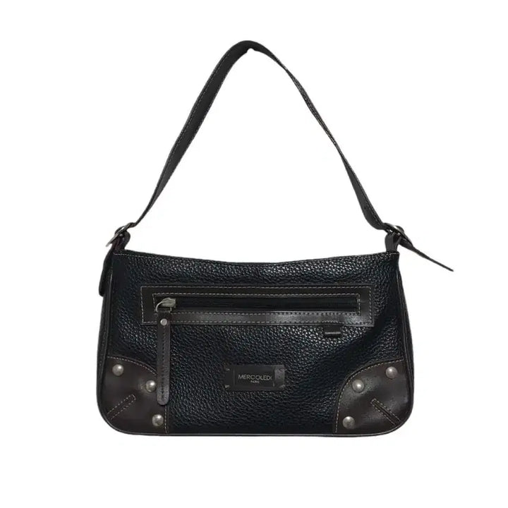 [BUNJANG] Mercolledi Vintage Leather Shoulder Bag / 메르꼴레디 빈티지 가죽 숄더백