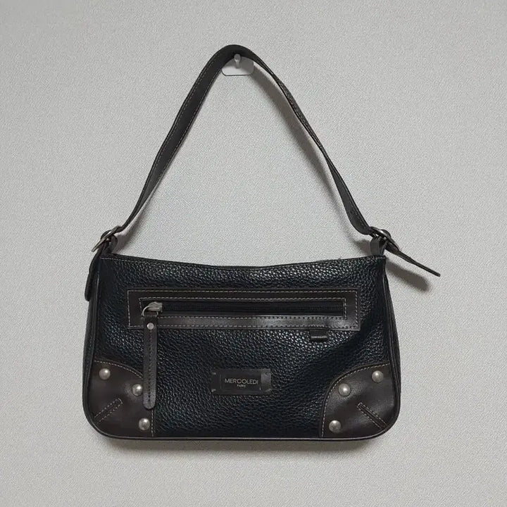 [BUNJANG] Mercolledi Vintage Leather Shoulder Bag / 메르꼴레디 빈티지 가죽 숄더백