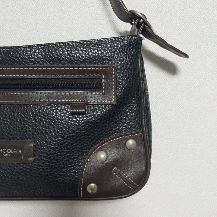 [BUNJANG] Mercolledi Vintage Leather Shoulder Bag / 메르꼴레디 빈티지 가죽 숄더백