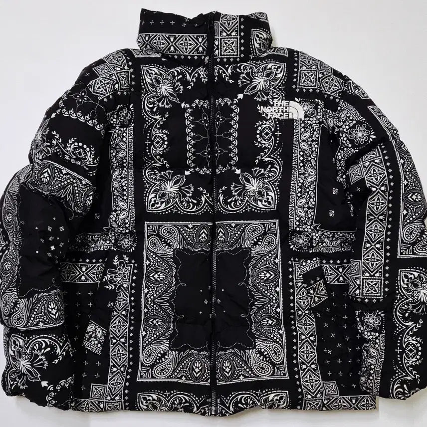 [BUNJANG] The North Face Paisley Nuptse Padded Jacket / (L/100) 노스페이스 페이즐리 눕시 패딩 우모복 아이더