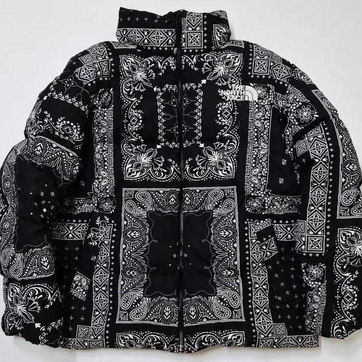 [BUNJANG] The North Face Paisley Nuptse Padded Jacket / (L/100) 노스페이스 페이즐리 눕시 패딩 우모복 아이더