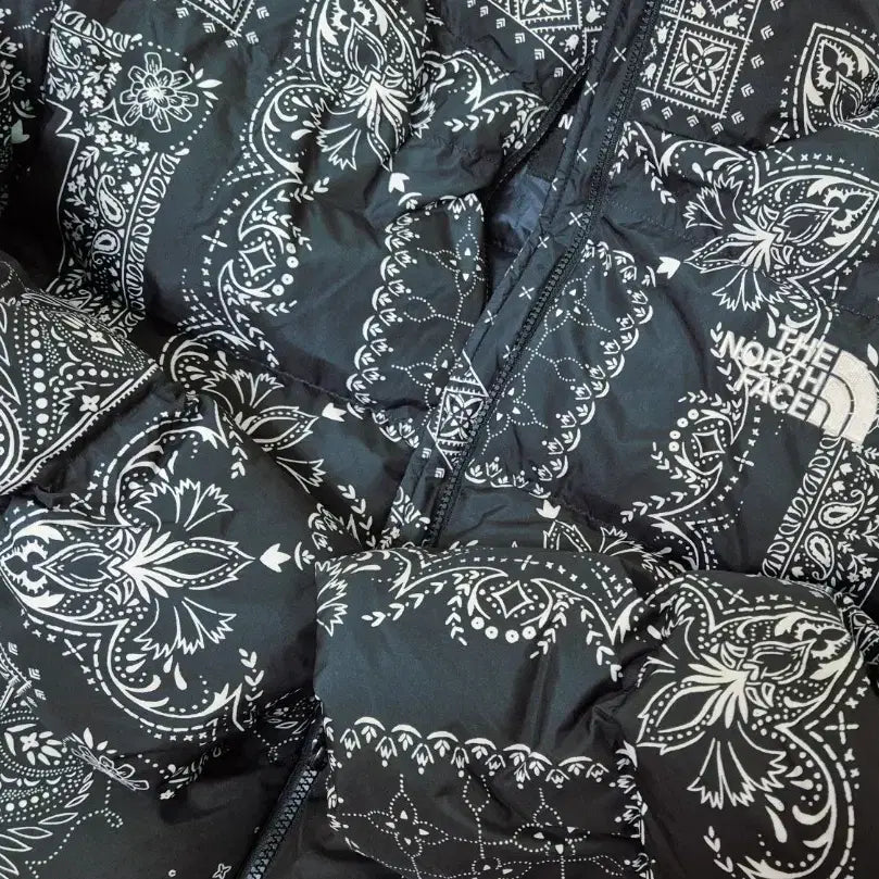 [BUNJANG] The North Face Paisley Nuptse Padded Jacket / (L/100) 노스페이스 페이즐리 눕시 패딩 우모복 아이더
