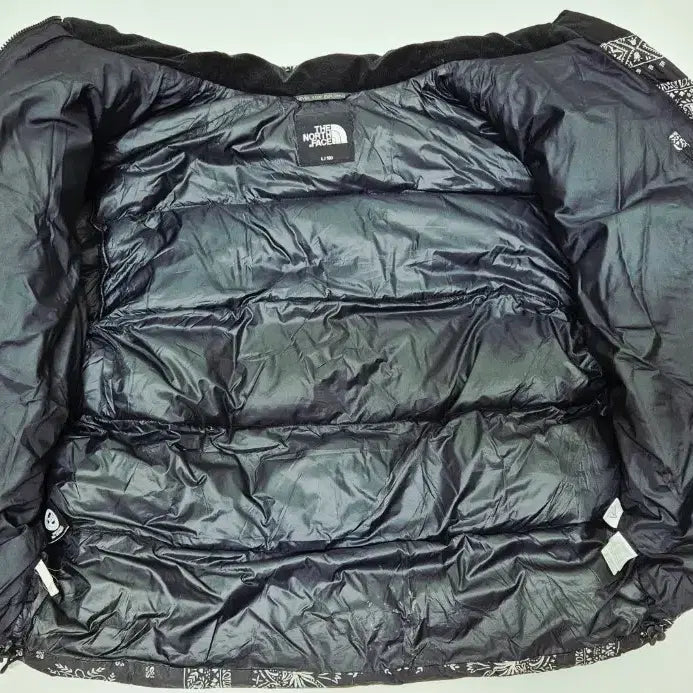 [BUNJANG] The North Face Paisley Nuptse Padded Jacket / (L/100) 노스페이스 페이즐리 눕시 패딩 우모복 아이더