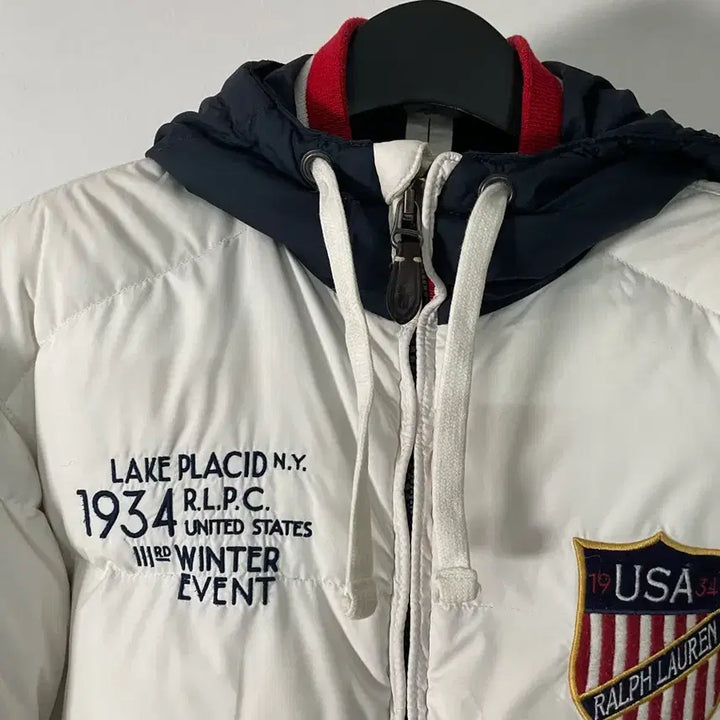 [BUNJANG] 폴로 랄프로렌 USA 2010 올림픽 후드 패딩 (on.31) / 폴로 랄프로렌 USA 2010 올림픽 후드 패딩 (on.31)