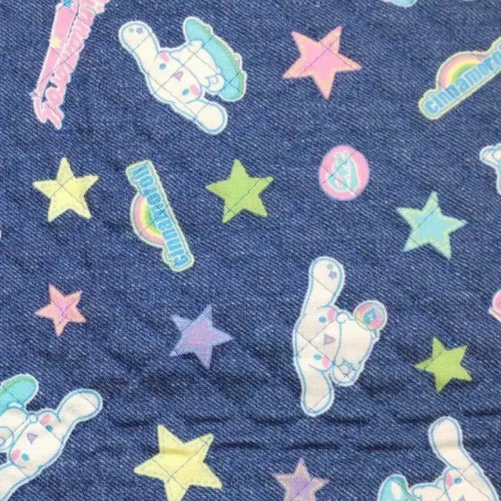 [BUNJANG] Cinnamoroll Denim Handmade E-reader Pouch / 데님 시나모롤 고전원단 핸드메이드 다이어리 커버 이북리더기 파우치