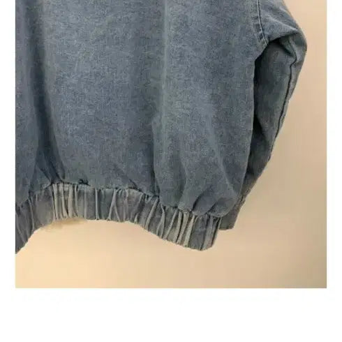 [BUNJANG] Unbranded Duck Down Denim Jacket / 양털카라 덕다운 데님자켓