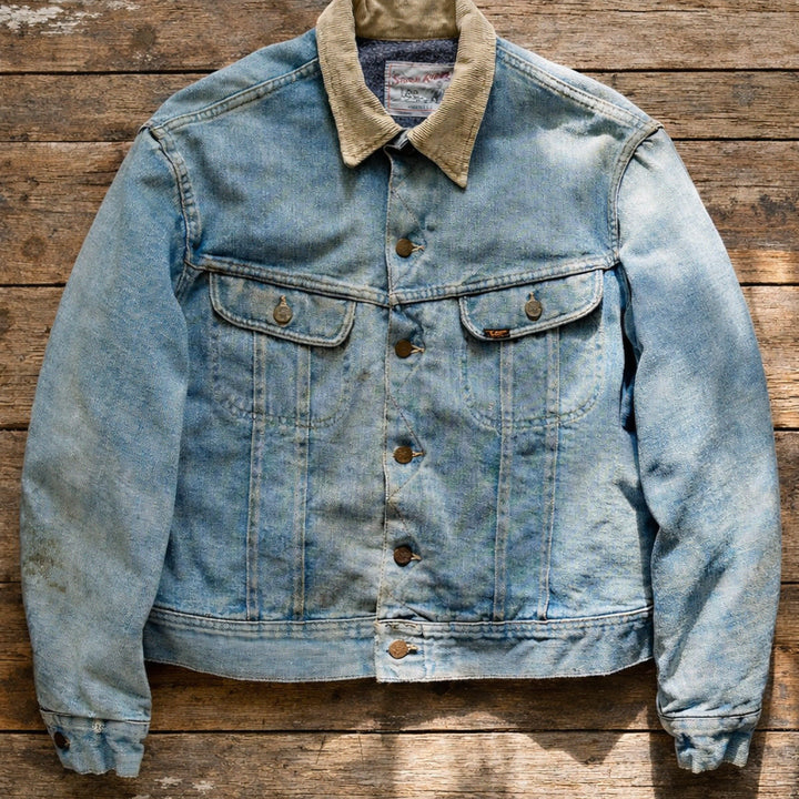[BUNJANG] Lee 101LJ Storm Rider Denim Jacket / 70's Lee 101LJ 스톰라이더 블랭킷 데님 자켓 100~105
