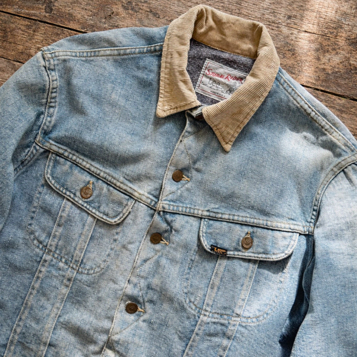 [BUNJANG] Lee 101LJ Storm Rider Denim Jacket / 70's Lee 101LJ 스톰라이더 블랭킷 데님 자켓 100~105