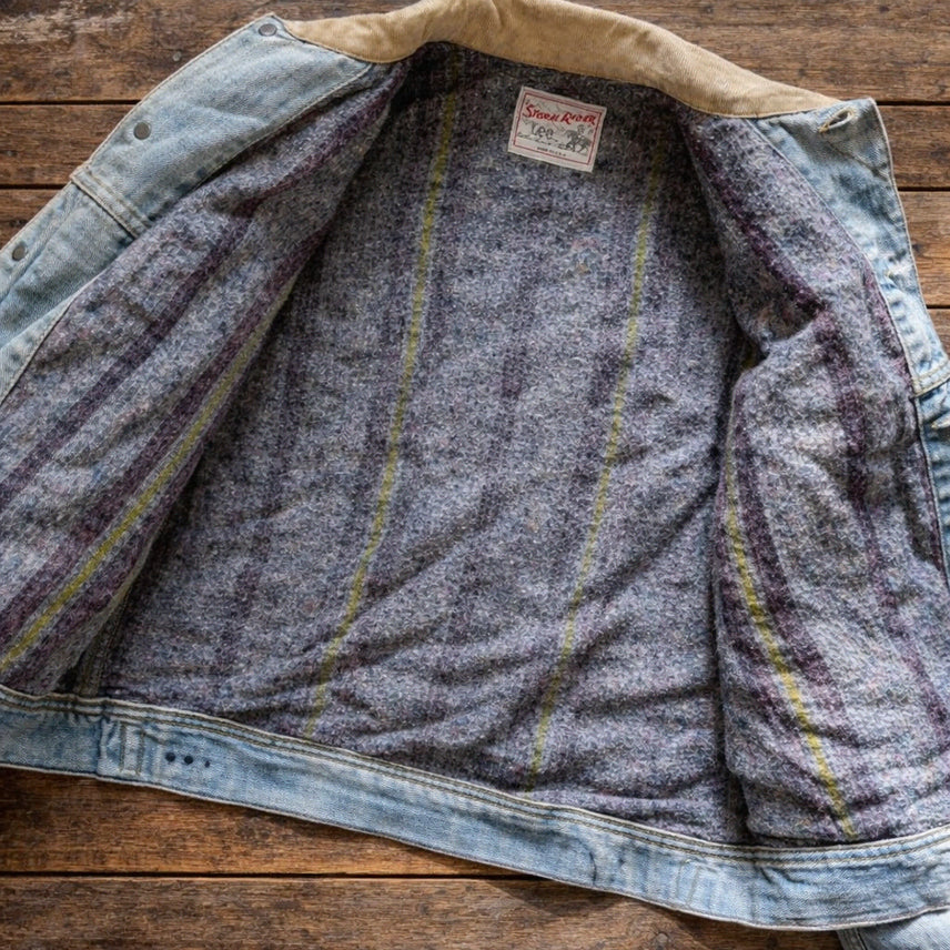 [BUNJANG] Lee 101LJ Storm Rider Denim Jacket / 70's Lee 101LJ 스톰라이더 블랭킷 데님 자켓 100~105