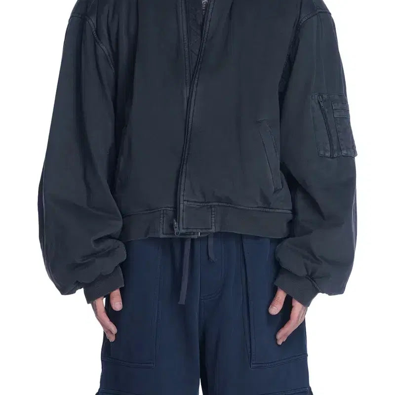 [BUNJANG] M Greg Loss Towel Bomber Jacket / [M] 그렉로스 타월 봄버