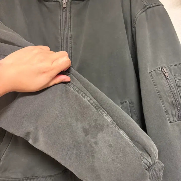 [BUNJANG] M Greg Loss Towel Bomber Jacket / [M] 그렉로스 타월 봄버