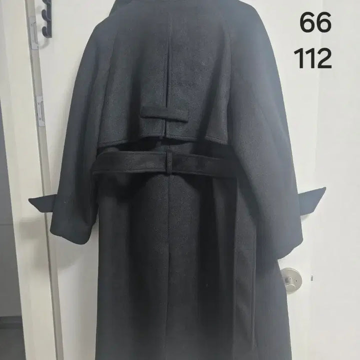 [BUNJANG] Weseemlab Zipper Long Wool Coat Black / (새상품)위세임랩 지퍼 롱 울 코트 블랙