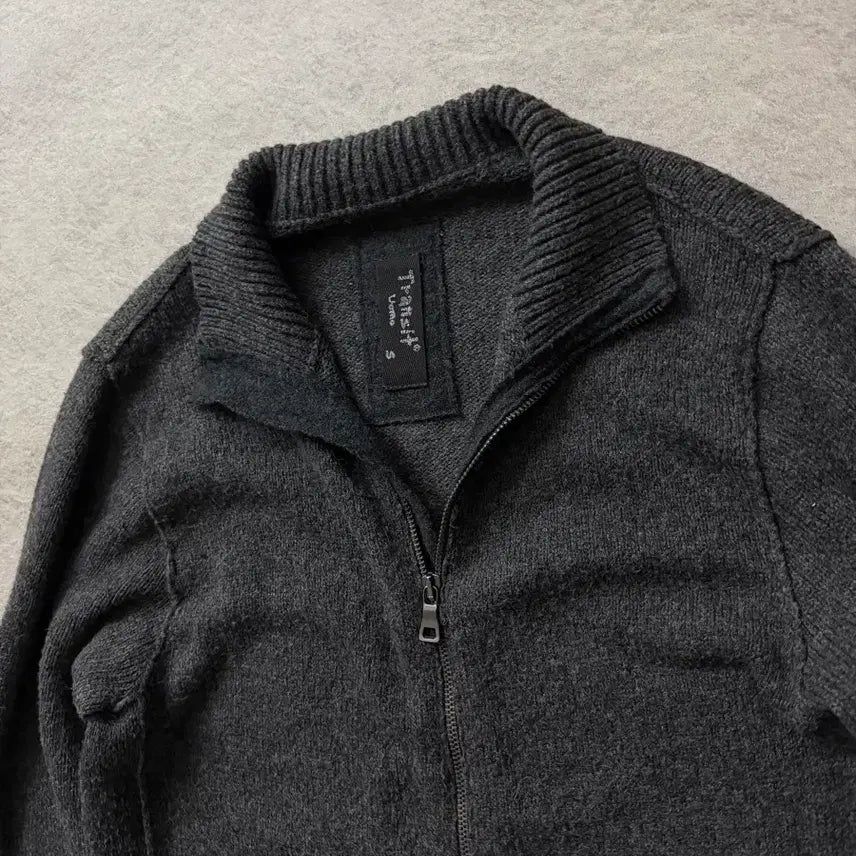 [BUNJANG] TRANSIT UOMO Knit Zip-Up / 트랜짓 니트집업