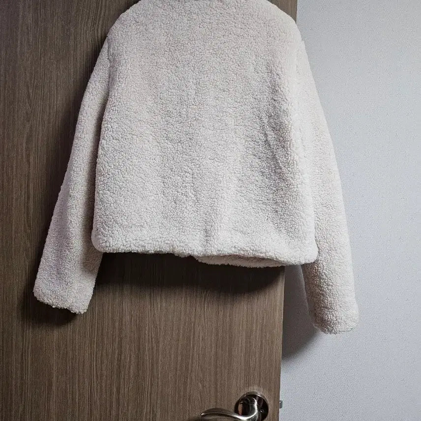 [BUNJANG] ZARA Shearling Boucle Jacket / 자라 시어링 뽀글이 양털자켓