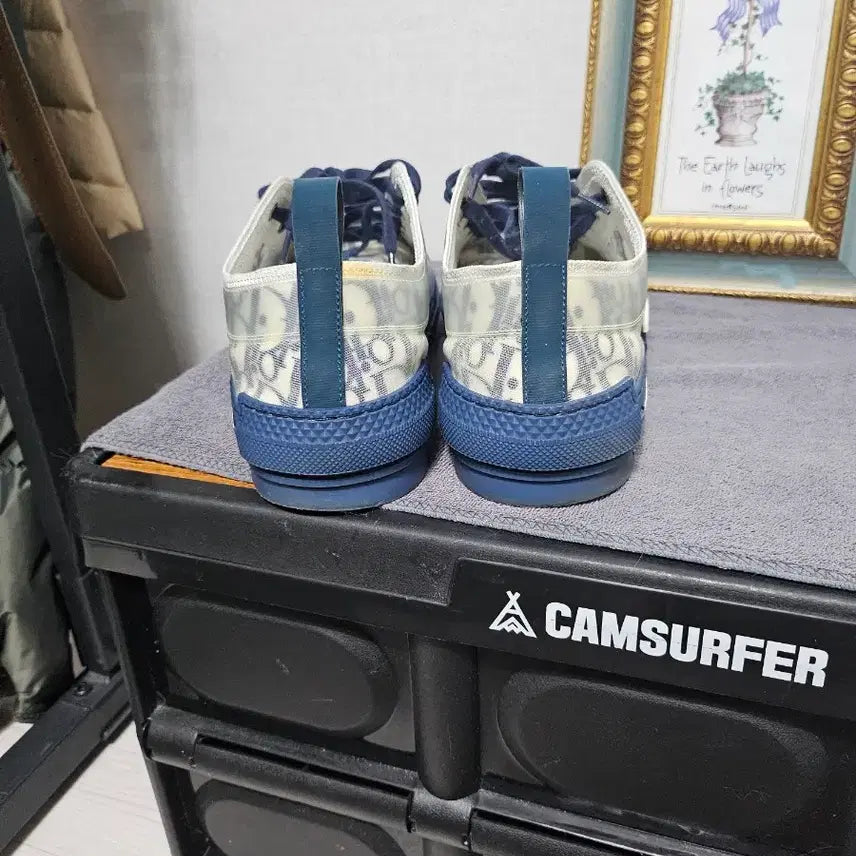 [BUNJANG] Dior Oblique Sneakers Blue 43 / 디올 오블리크 스니커즈 블루 43