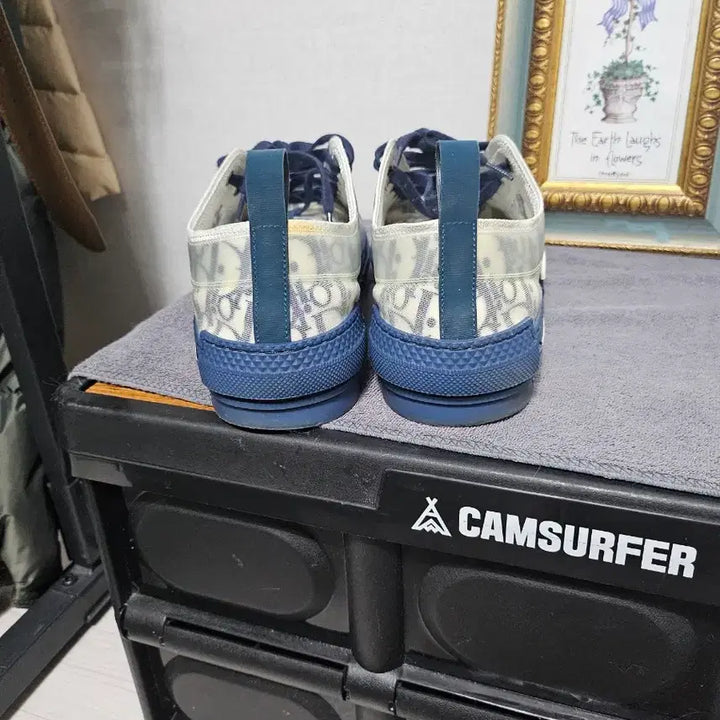 [BUNJANG] Dior Oblique Sneakers Blue 43 / 디올 오블리크 스니커즈 블루 43