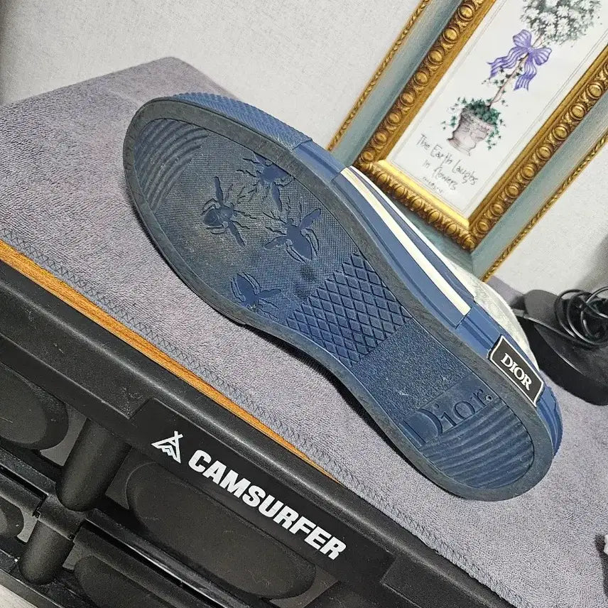 [BUNJANG] Dior Oblique Sneakers Blue 43 / 디올 오블리크 스니커즈 블루 43