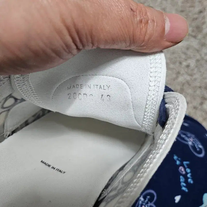 [BUNJANG] Dior Oblique Sneakers Blue 43 / 디올 오블리크 스니커즈 블루 43