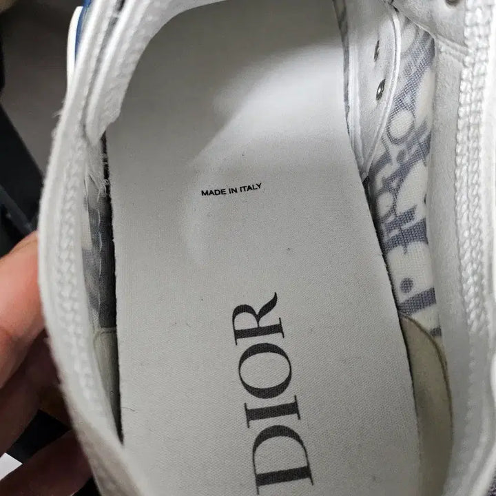 [BUNJANG] Dior Oblique Sneakers Blue 43 / 디올 오블리크 스니커즈 블루 43