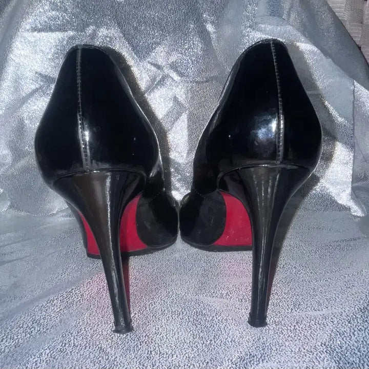 [BUNJANG] Christian Louboutin Patent Leather Stiletto High Heels / 크리스챤 루부탱 에나멜 스틸레토 하이힐