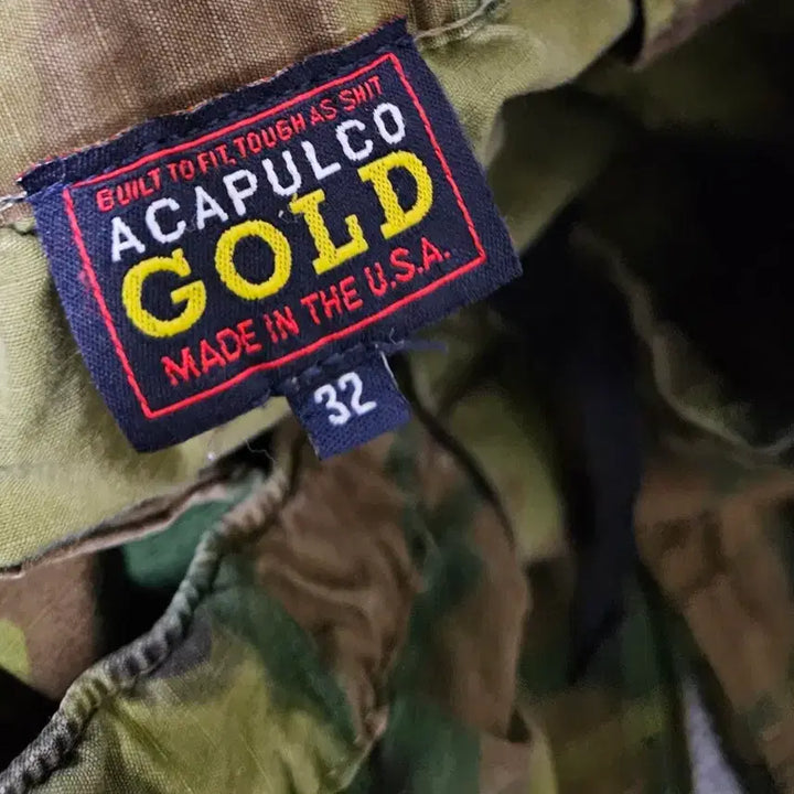 [BUNJANG] ACAPULCO GOLD Camo Military Pants / ACAPULCO GOLD 카모 밀리터리 바지 판매합니다