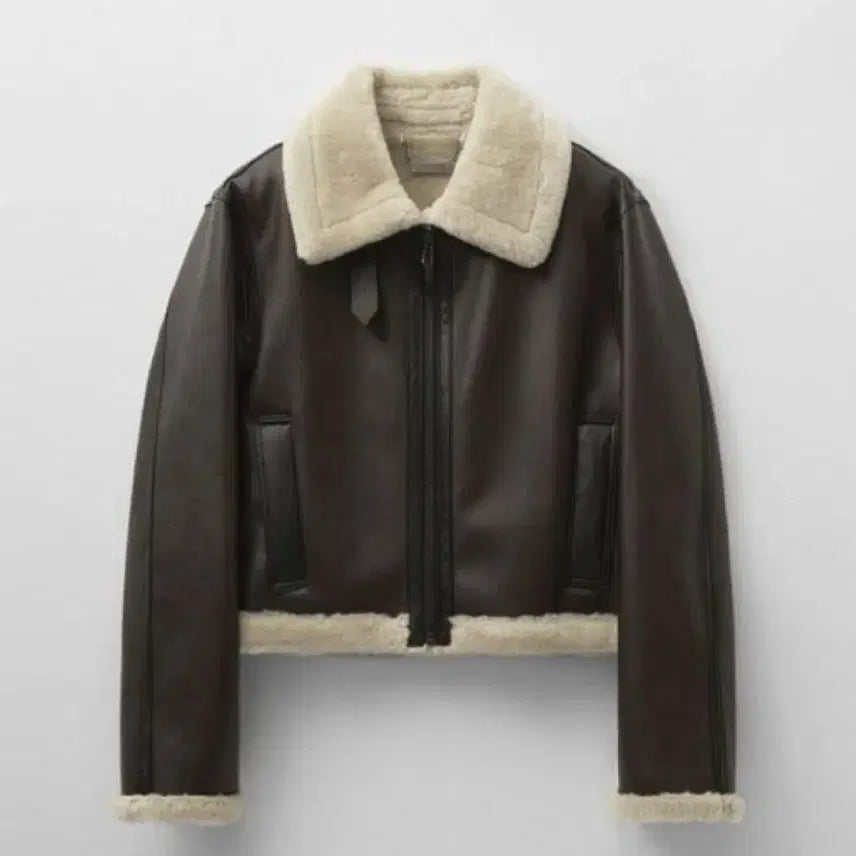 [BUNJANG] MONGDOL MOUTON Jacket / 몽돌 무스탕 브라운