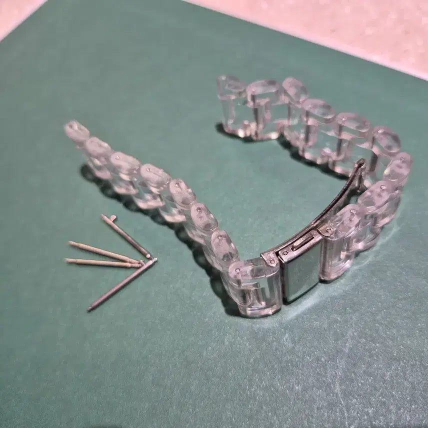 [BUNJANG] N/A Clear Watch Strap / 투명 클리어 시계 스트랩 / 시계핀 포함