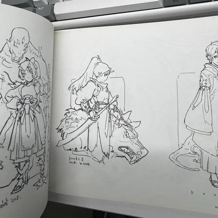 [BUNJANG] Krenz Illustration Artbook / 크렌즈 krenz님 일러북 아트북 일러스트북