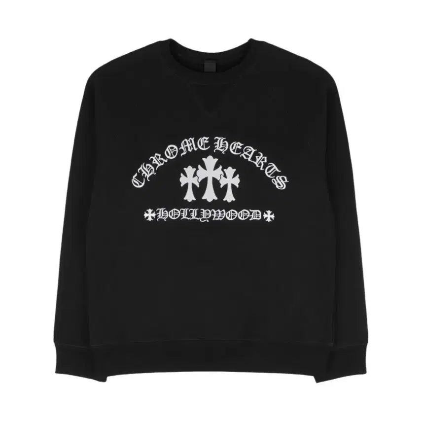 [SOLD OUT] [M] 크롬하츠 세메터리 헐리우드 맨투맨 블랙