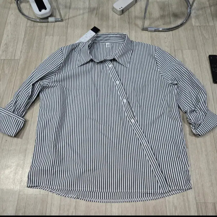 [BUNJANG] Striped Shirt Bundle Set / 스트라이프 셔츠 남방 세트 (2장 일괄 가격)