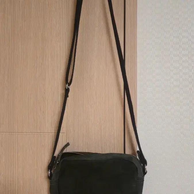 [BUNJANG] Stussy Washed Black Side Pouch / 스투시 캔버스 사이드 파우치 워시드 블랙