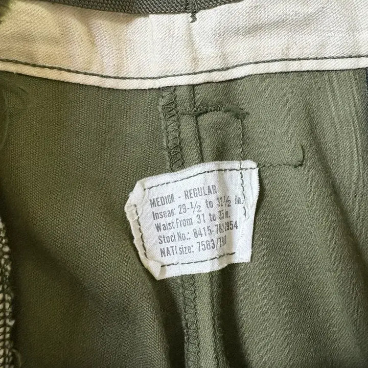 [BUNJANG] M65 Original Cargo Pants M/R / M65 오리지날 팬츠 카고팬츠 M/R