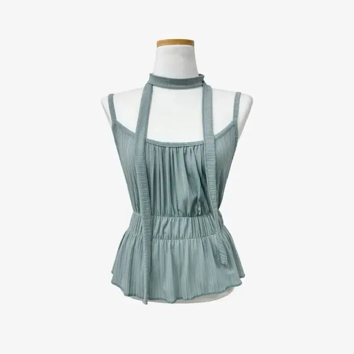 [BUNJANG] Ably Sleeveless Blouse & Summer Cardigan Set / 에이블리 민소매 나시 블라우스 + 라운드넥 썸머 가디건